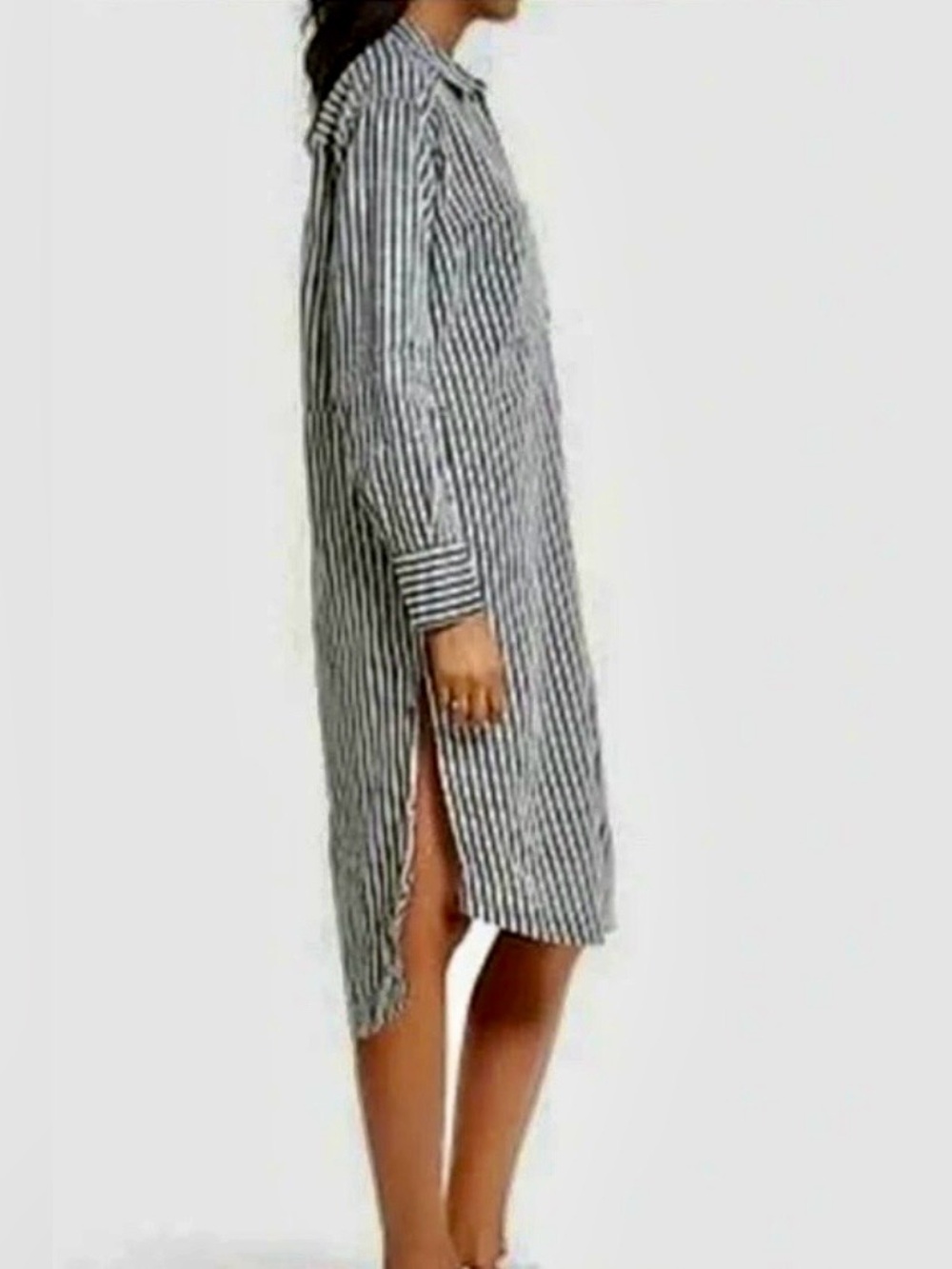 Free People Shirt Dress - Picture 3 of 9